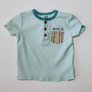 ASHER & OLIVIA // “adventure” tee with buttons